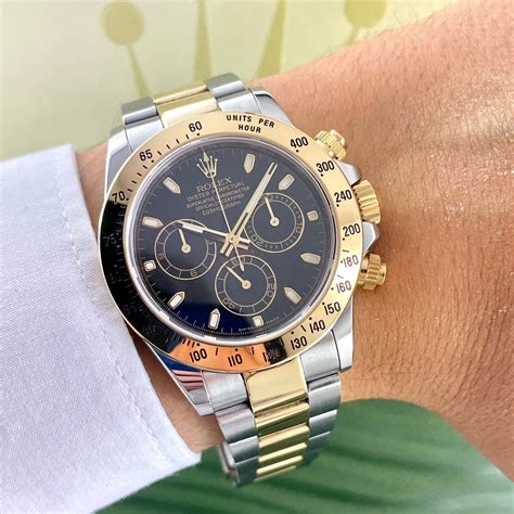 rolex daytona bicolor